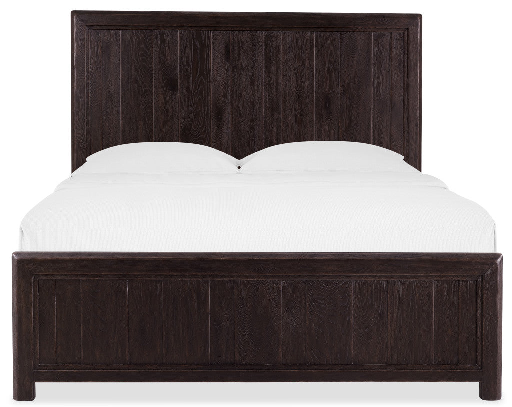 Driftwood Queen Panel Bed