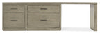 Linville Falls 96" Desk with File and Lateral File