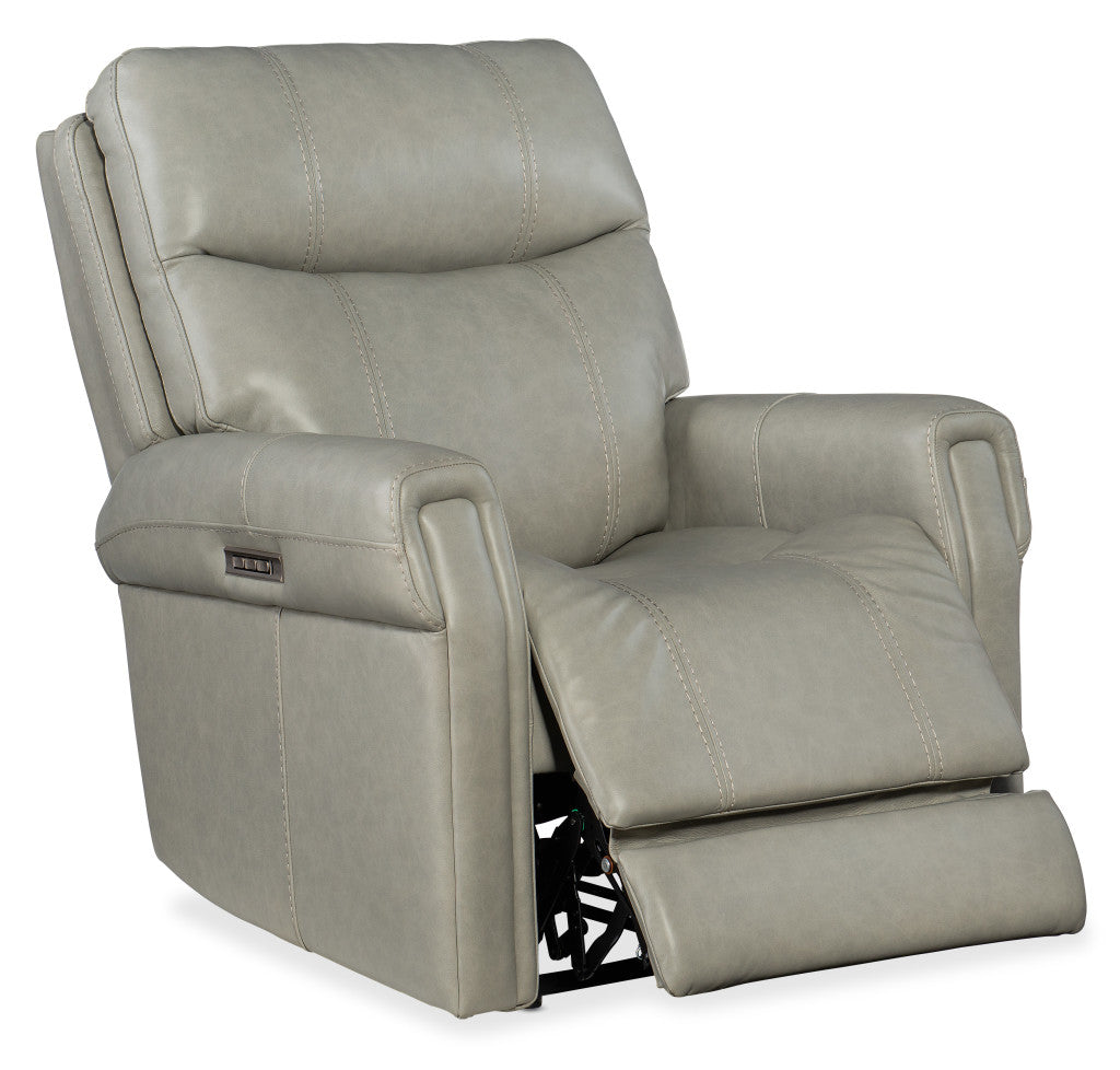Carroll Power Recliner with Power Headrest & Lumbar