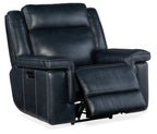 Montel Lay Flat Power Recliner with Power Headrest & Lumbar
