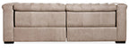 Savion 2 over 2 Sofa with Power Recline & Power Headrest