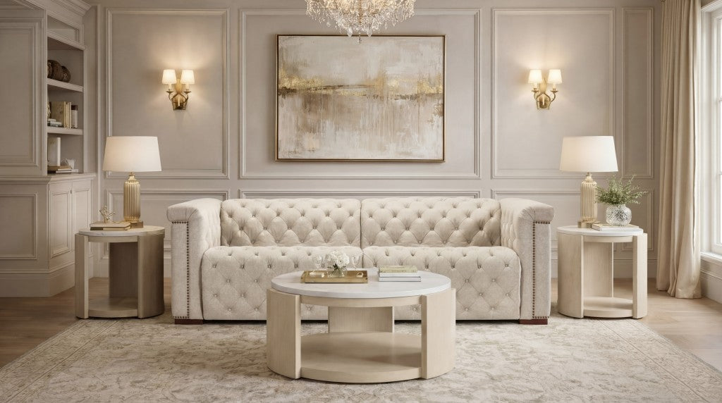 Savion Deux Sofa with Power Recliners and Power Headrests