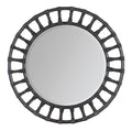 Retreat Pole Rattan Accent Mirror