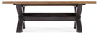 Big Sky Trestle Dining Table with 2-20in Leaves