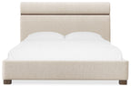 Eleana Upholstered California King Panel Bed