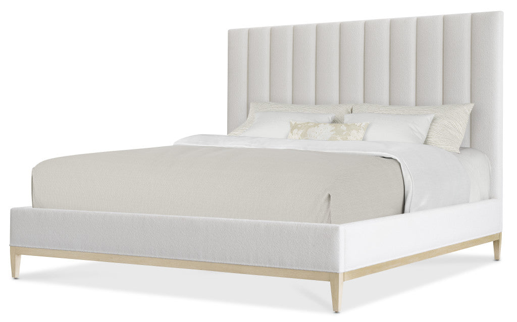 Cascade California King Upholstered Bed