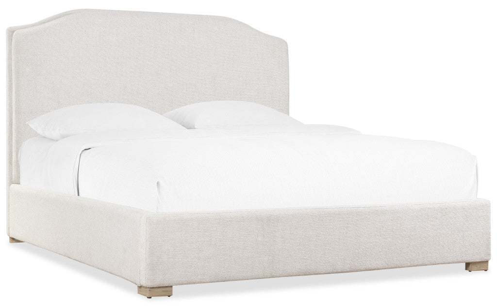 Driftwood California King Upholstered Bed