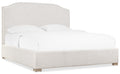 Driftwood King Upholstered Bed