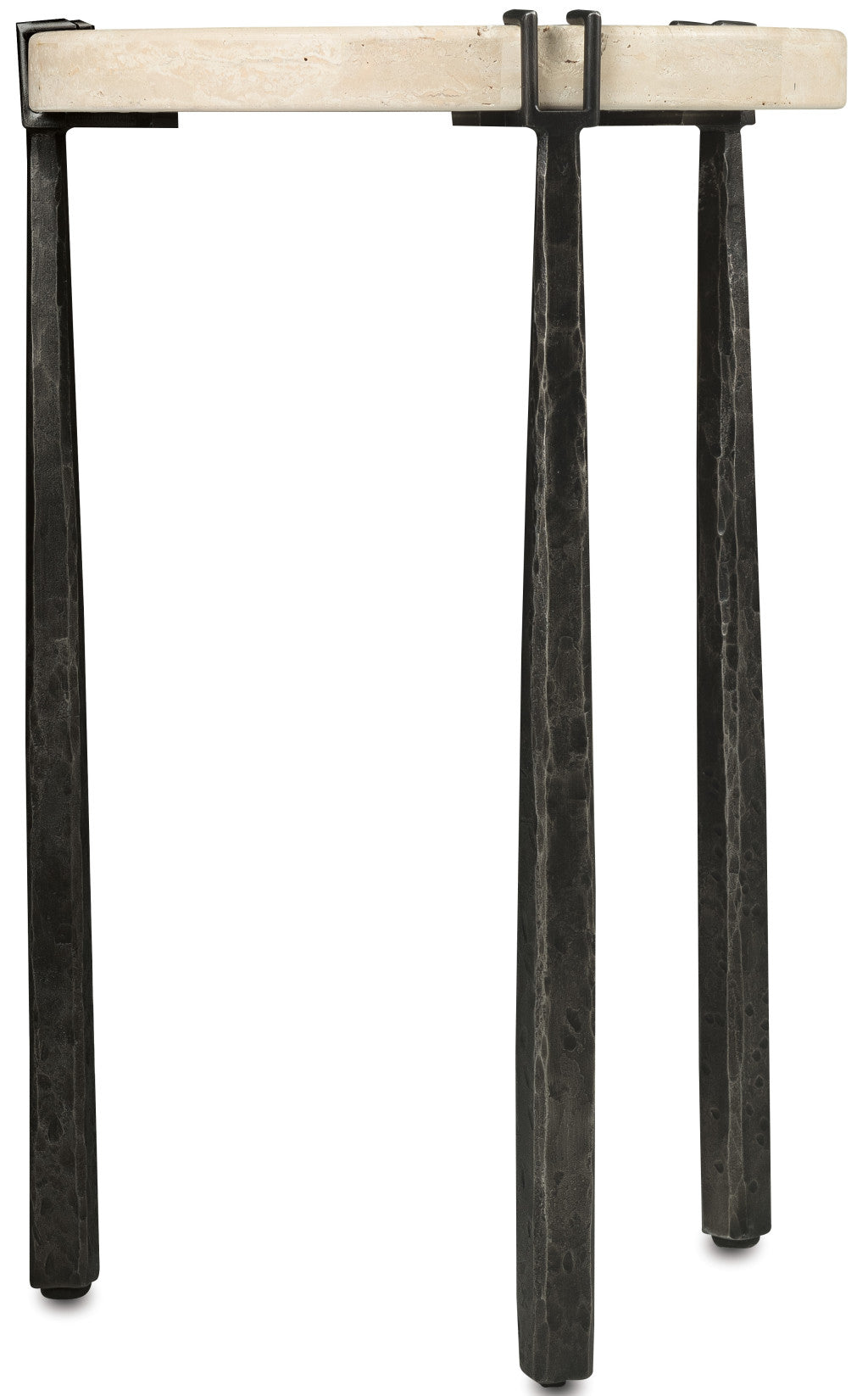 Driftwood Metal Spot Table