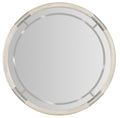 Modern Mood Round Mirror