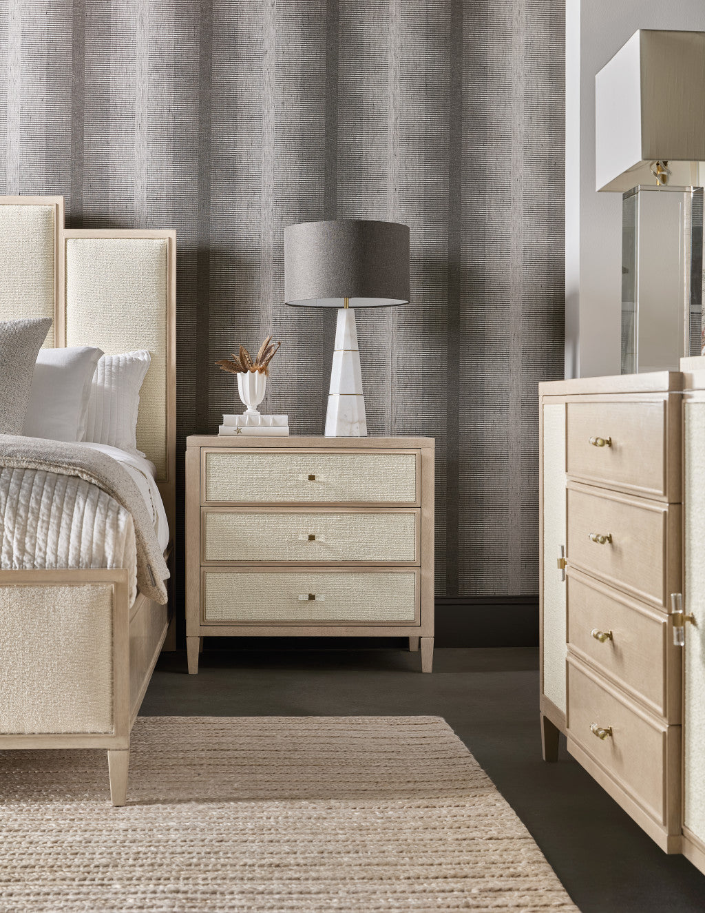 Melange Be My Guest Queen Panel Bed