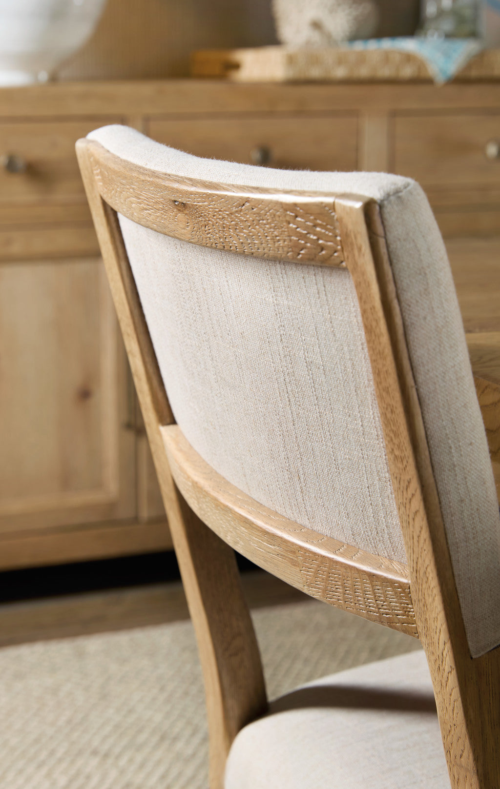 Driftwood Upholstered Side Chair