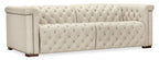 Savion Deux Sofa with Power Recliners and Power Headrests