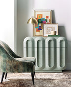Commerce and Market Groove Three-Drawer Chest