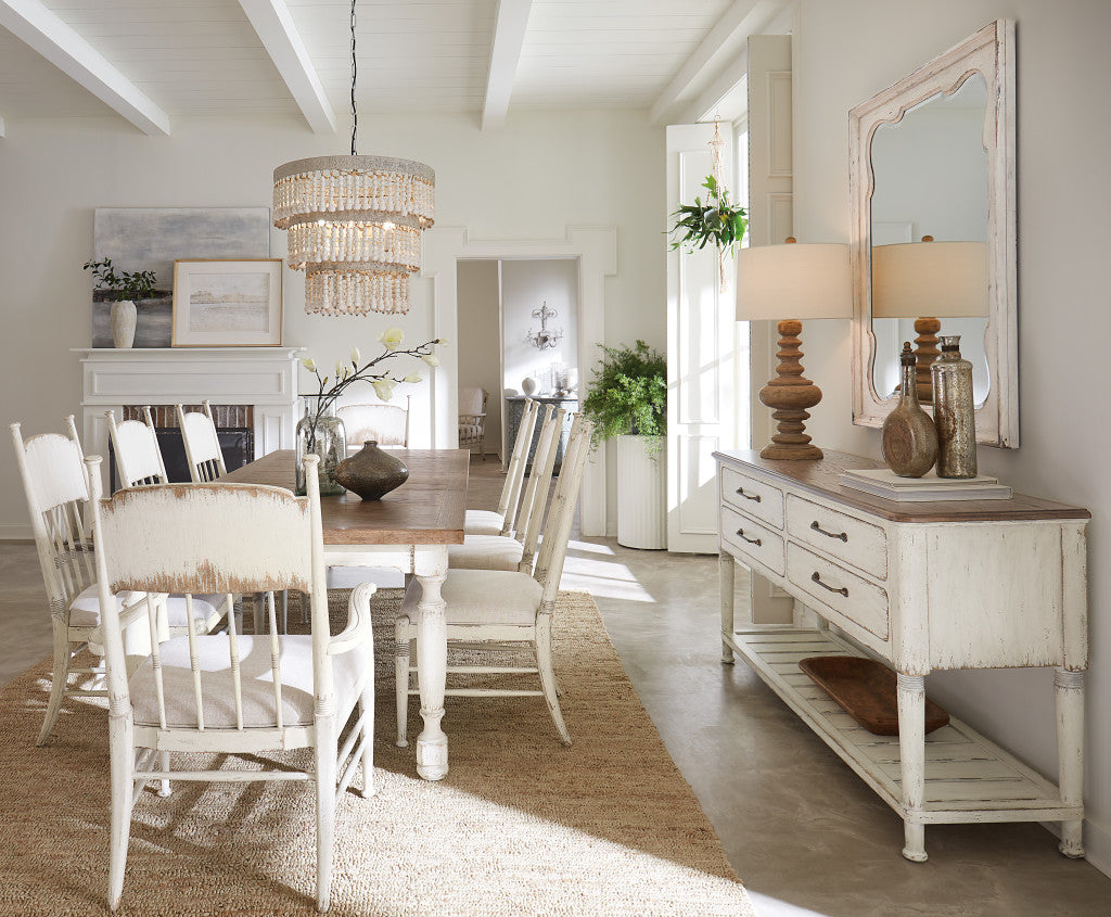 Americana Upholstered Seat Side Chair
