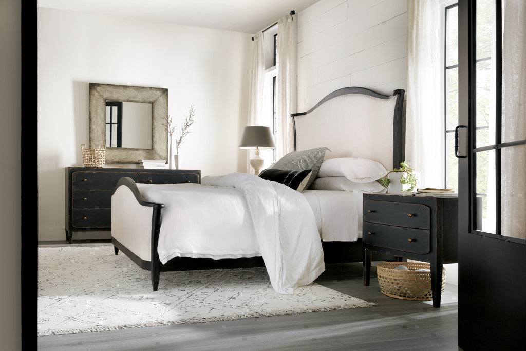 Ciao Bella Six-Drawer Dresser- Black