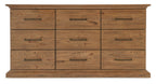 Big Sky Nine Drawer Dresser