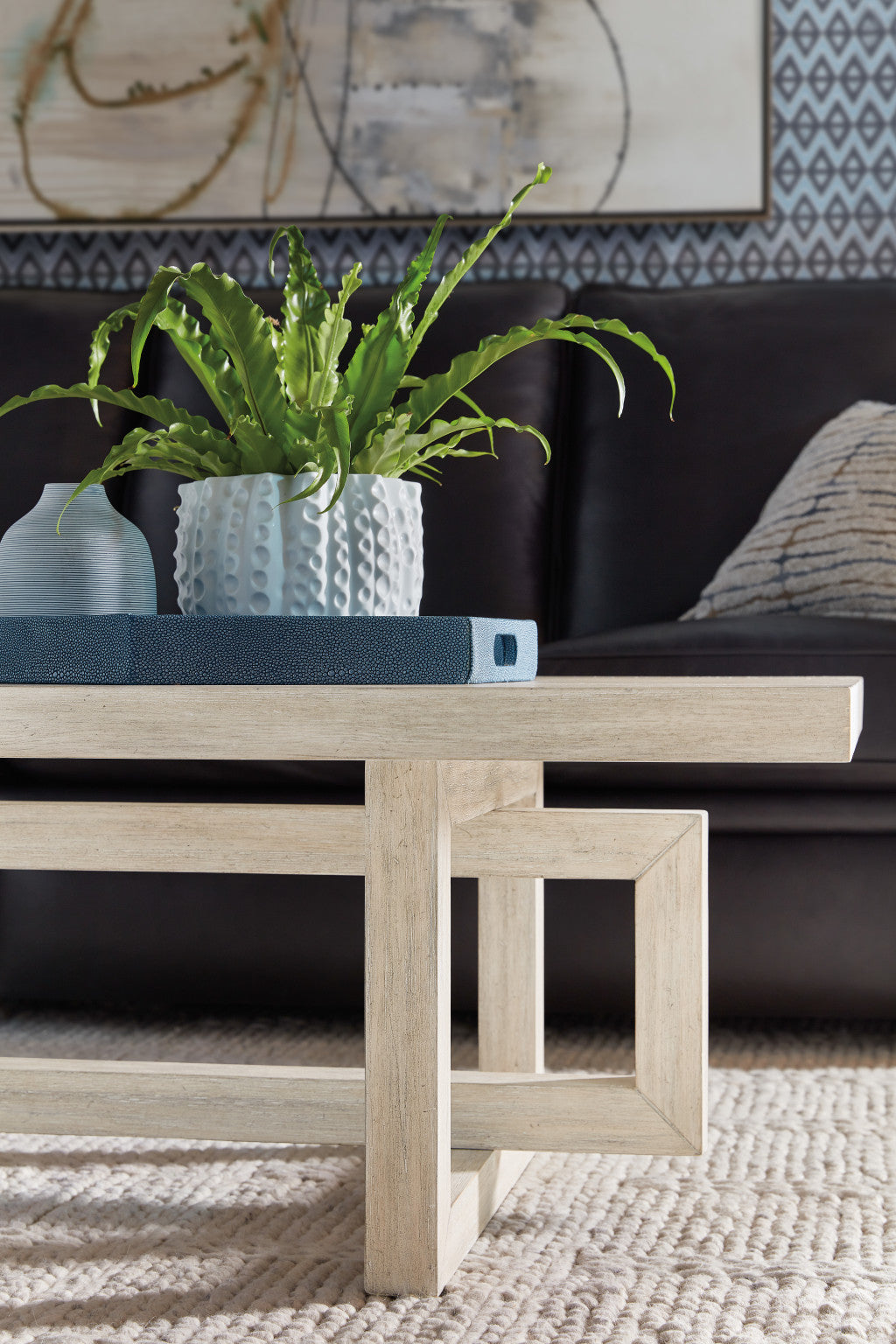 Commerce and Market Modern Rectangle Cocktail Table