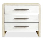 Cascade Three-Drawer Nightstand