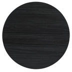 Chapman Shou Sugi Ban Petite Round Dining Table