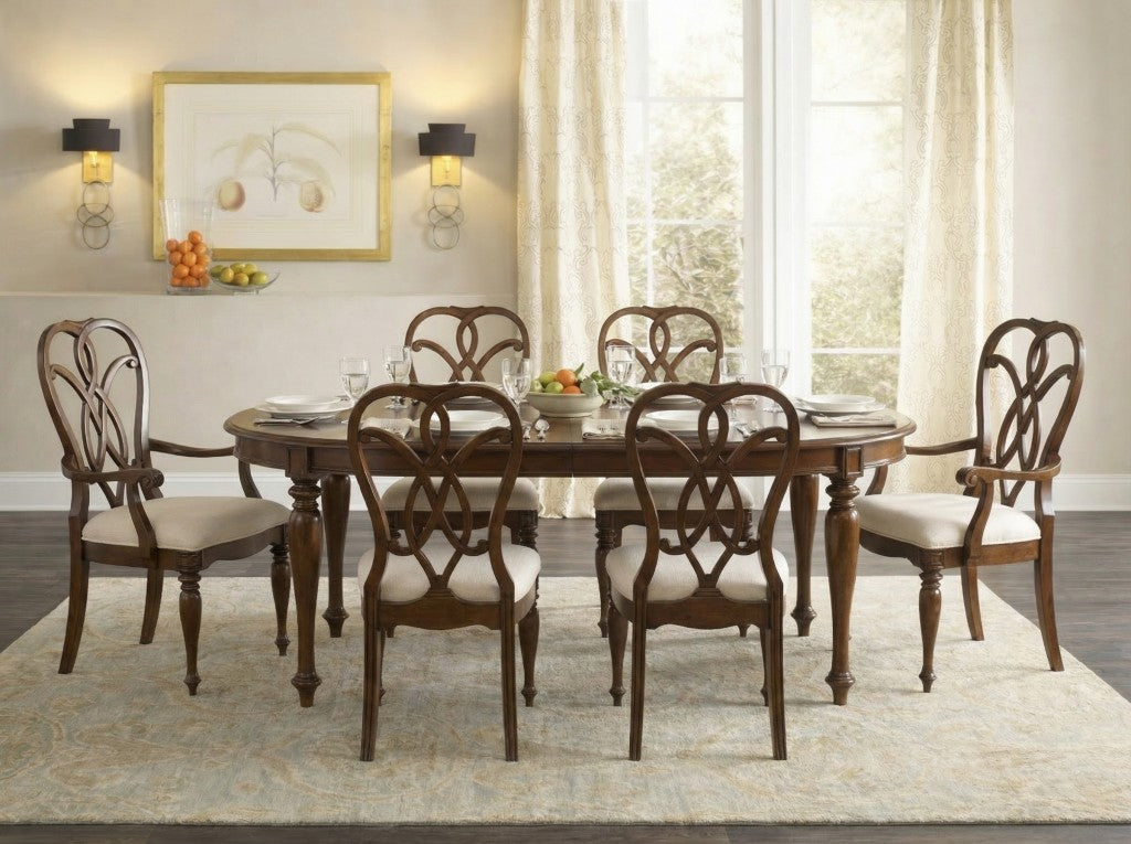 Leesburg Leg Table with Two 18'' Leaves