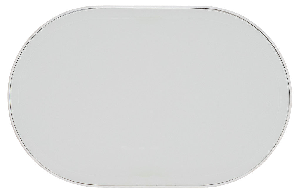 Melange On the Bright Side Oval End Table