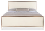 Westwood King Upholstered Metal Bed