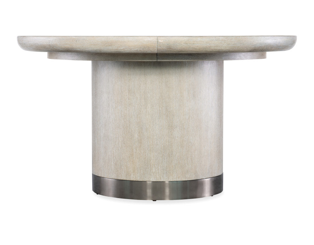 Modern Mood Round Dining Table with 1-18in Leaf
