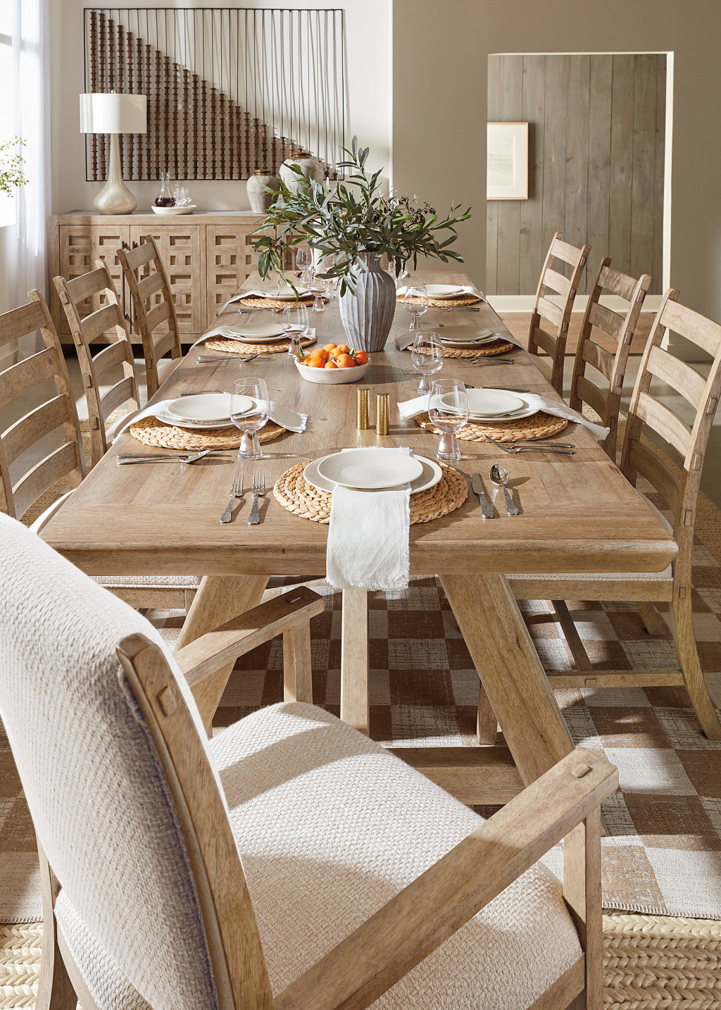 Vineyard Row Ladderback Side Chair