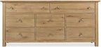 Driftwood Eight-Drawer Dresser