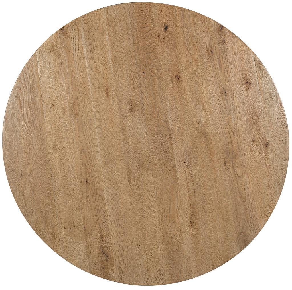 Driftwood 72in Round Dining Table
