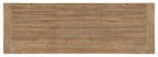 Vineyard Row Rectangle Dining Table with Two 20-inch Leaves