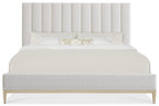 Cascade King Upholstered Bed