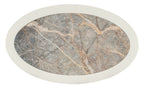 Serenity Wavecrest Oval Nightstand