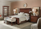 Charleston Cal King Sleigh Bed