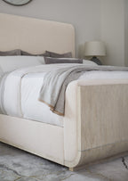 Modern Mood Cal King Upholstered Panel Bed