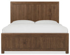 Driftwood Queen Panel Bed