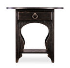 Americana One-Drawer Oval Nightstand