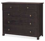 Driftwood Five-Drawer Chest