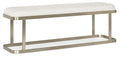 Linville Falls River Branch Upholstered Bench