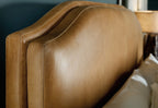 Driftwood California King Upholstered Bed