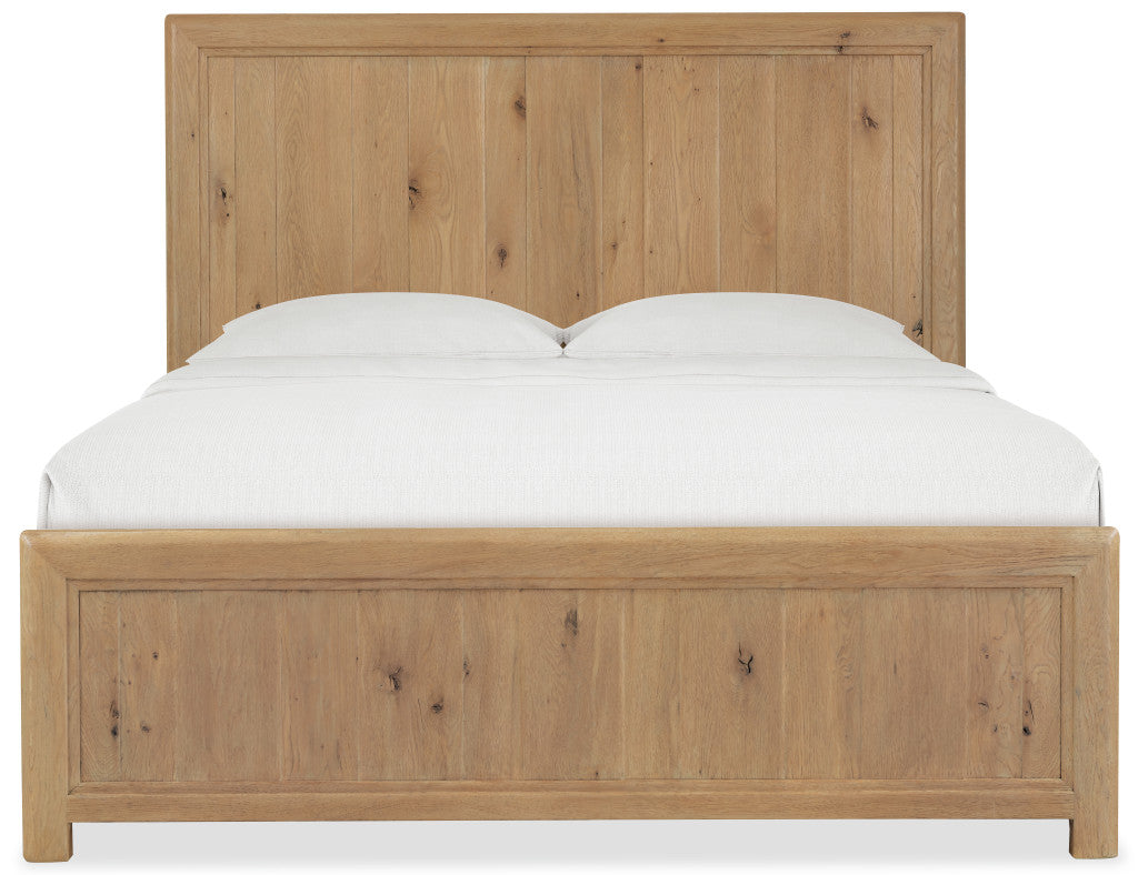 Driftwood Queen Panel Bed