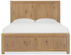 Driftwood King Panel Bed