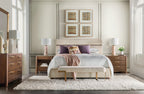 Eleana Upholstered Queen Panel Bed