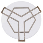 Melange Grove Round End Table
