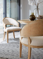 Retreat Cane Barrel Back Chair