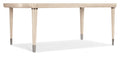 Nouveau Chic Rectangle Dining Table with 1-22in Leaf